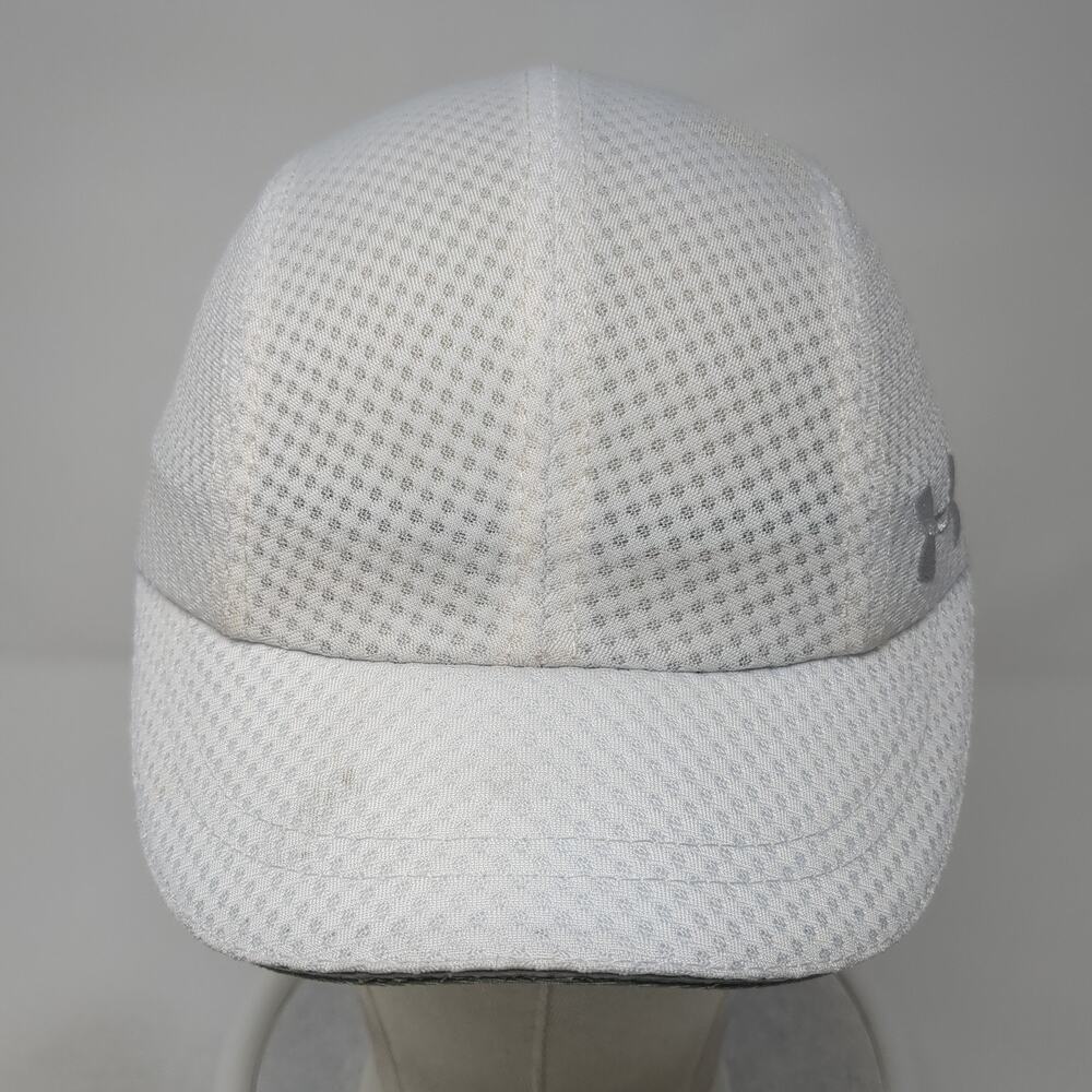 Under Armour Strapback Hat Solid White Embroidere… - image 2